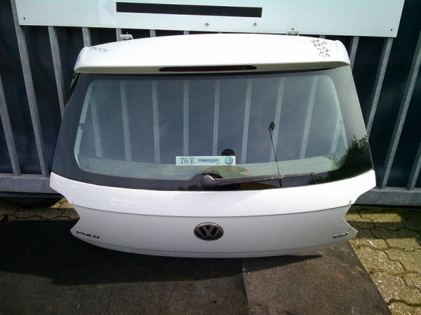 VW Polo Vl 2G Heckklappe Kofferraumdeckel Klappe Deckel weiß GH 3