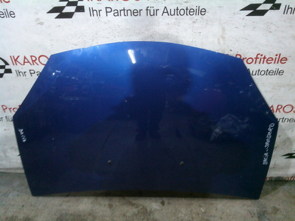 Dacia Sandero l 1 Motorhaube vorne Haube Blau