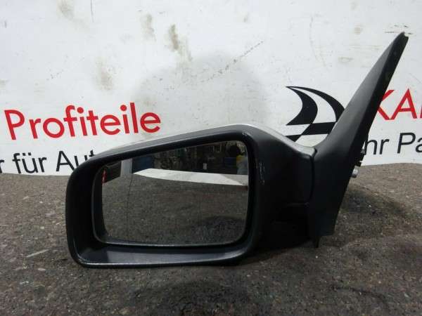 Opel Astra G Außenspiegel Spiegel elektrisch links Fahrer silber