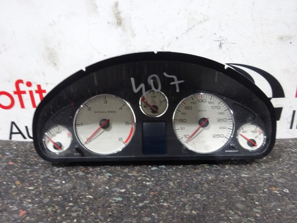 Peugeot 407 Tacho Kombiinstrument Tachometer 9658138580
