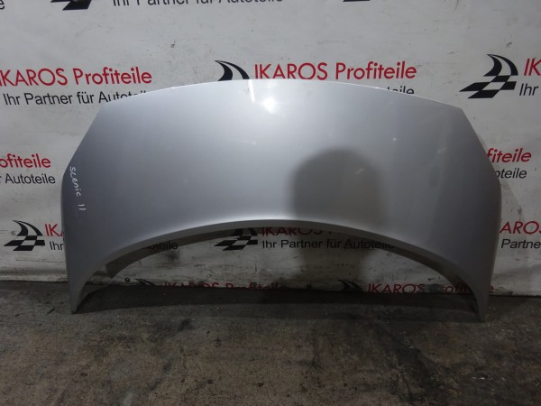 Renault Scenic ll 2 Motorhaube Haube vorne Silber