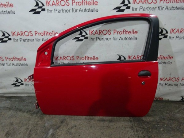 Peugeot 107 Citröen C1 Aygo Fahrertüre Türe Tür vorne links rot