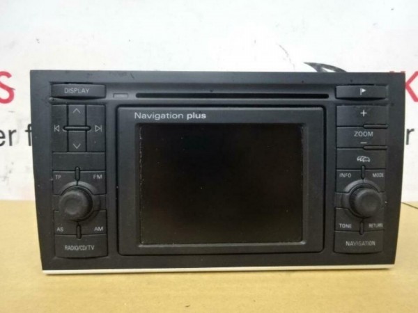 Audi A4 8E Radio 8618842961 CD Navigation Plus 8E0035192