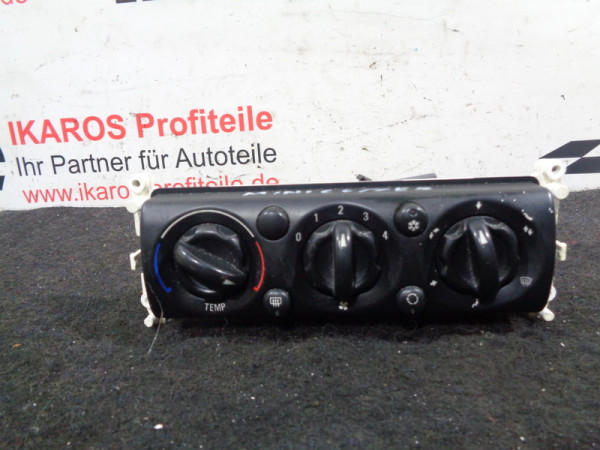 Mini Cooper Klimabedienteil Heizungsbedienteil Bedienteil Klima 64111502214