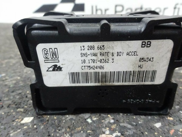Opel Zafira B Astra H ESP Sensor Drehratensensor 13208665