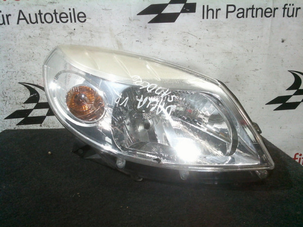 Dacia Sandero Halogen Scheinwerfer rechts vorne Beifahrerseite 8200733877