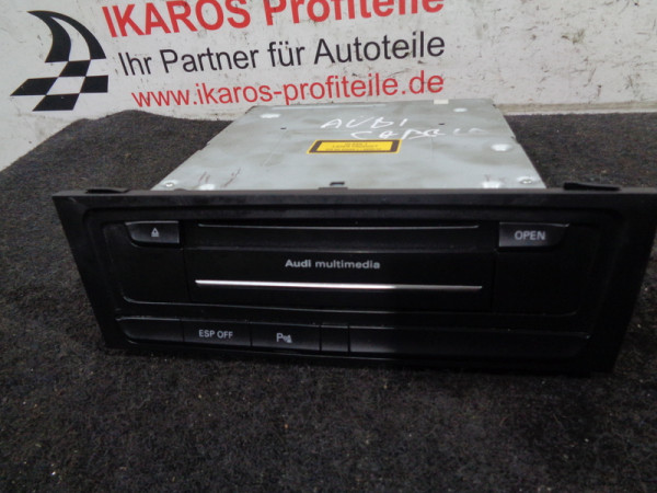 Audi A5 8F Cabrio Navigation Radio Autoradio Multimedia CD Player 8T1035666E