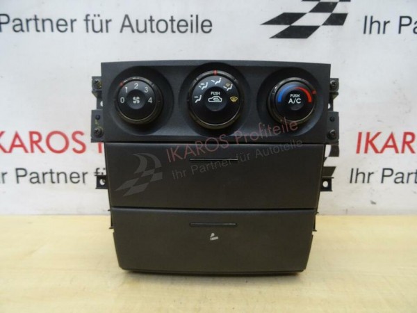 Kia Sorento Klimabedienteil mit Ablagefach und Aschenbecher