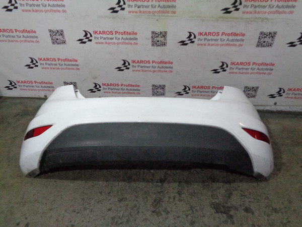 Ford Fiesta VII Mk7 Stoßstange hinten Stoßfänger Weiss