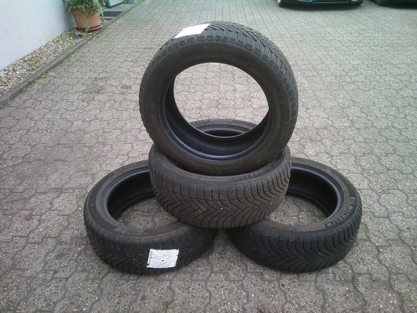 4 X Wintereifen 225 50 R17 Reifen Michelin Baujahr 2020 Winter 