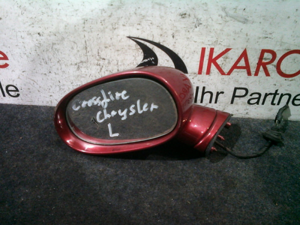 Chrysler Crossfire Außenspiegel Spiegel Fahrerseite links rot