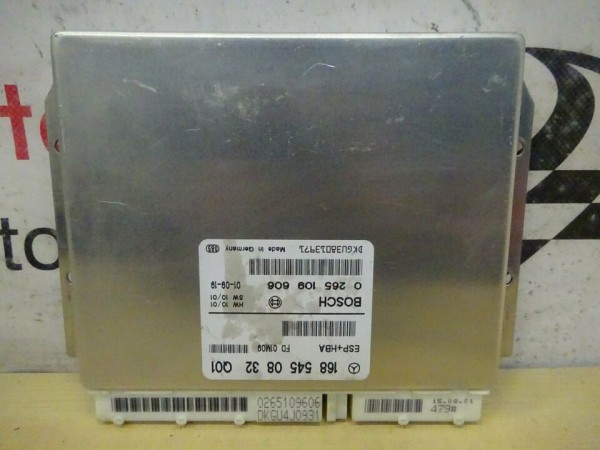Mercedes A-Klasse W168 Steuergerät ESP 1685450832 Q01 0265109606