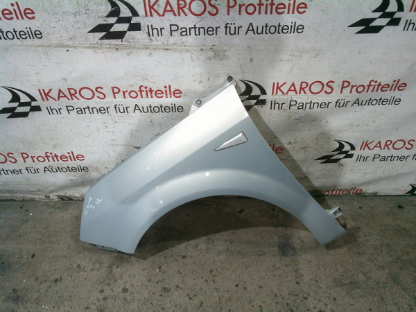 Renault Scenic ll 2 Kotflügel Fahrerseite vorne links Silber
