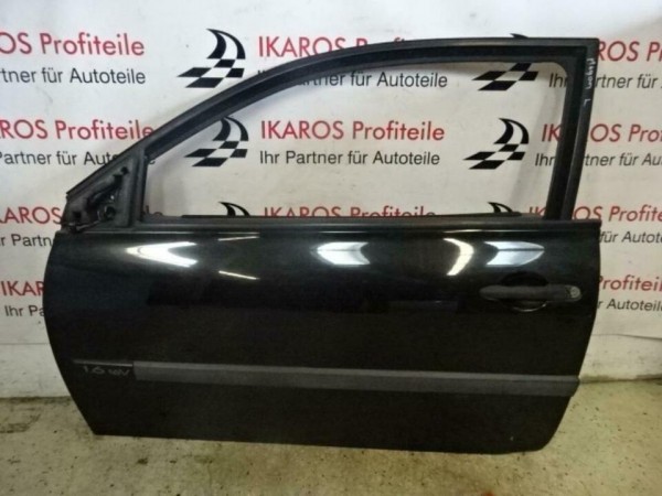 Renault Megane II 2 Fahrertüre Türe Tür vorne links black 3-Türer