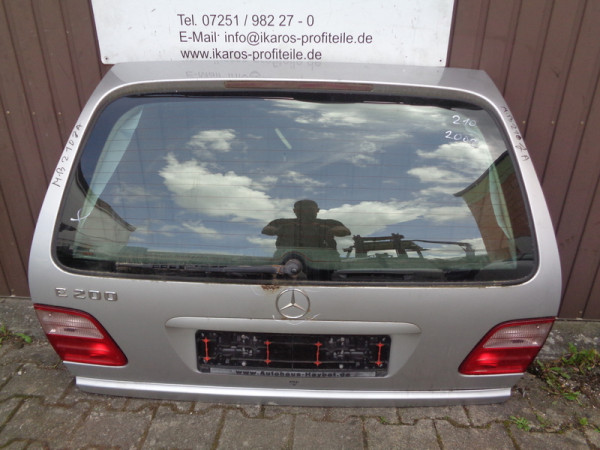 Mercedes E-Klasse W210 Kombi Heckklappe Heckdeckel Silber KN