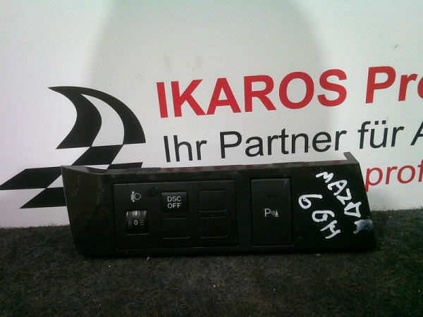 Mazda 6 GH Leuchtweitenregelung Lichtschalter Schalter Licht 03099511