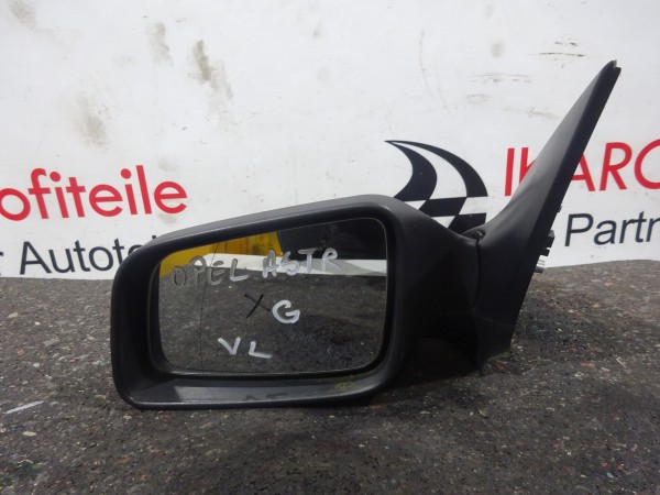 Opel Astra G Außenspiegel Spiegel Fahrerseite vorne links beschädigt