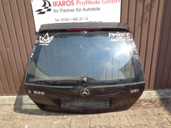 Mercedes C-Klasse W203 Kombi Heckklappe Heckdeckel Schwarz KN 