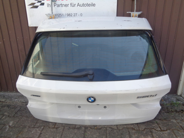 BMW 5er F11 Kombi Heckklappe Kofferraumdeckel Klappe Weiss KN