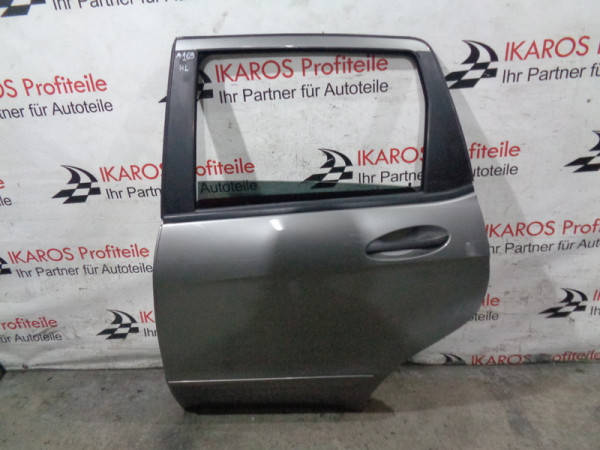 Mercedes A-Klasse W169 Türe Tür Fahrerseite hinten links grau 1 