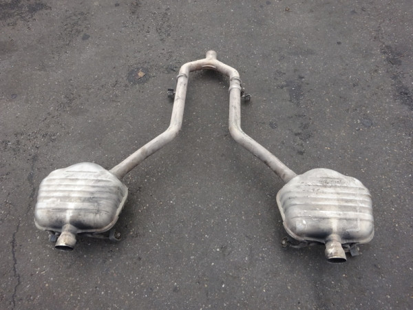 Mercedes GLK X204 Auspuff doppelrohr 2044916701 2044916601