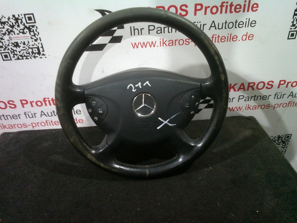 Mercedes E-Klasse W211 Lenkrad mit Abdeckung Mutlifunktionslenkrad