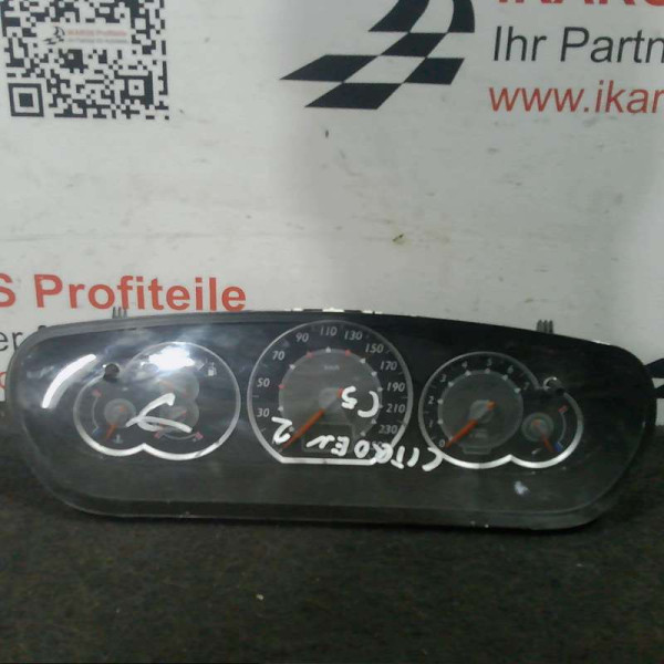 Citröen C5 Tacho Kombiinstrument 9655608780