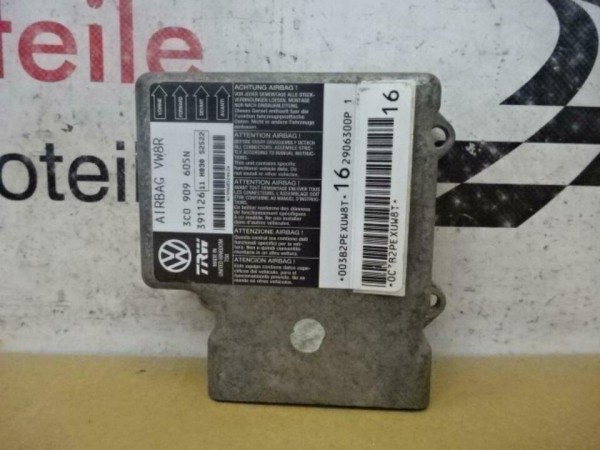 VW Passat 3C 3C5 Airbagsteuergerät 3C0909605N Steuergerät