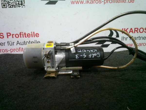 VW Golf 3 4 Cabrio 1E Hydraulikpumpe elektrisch Verdeck 1EO 871791A
