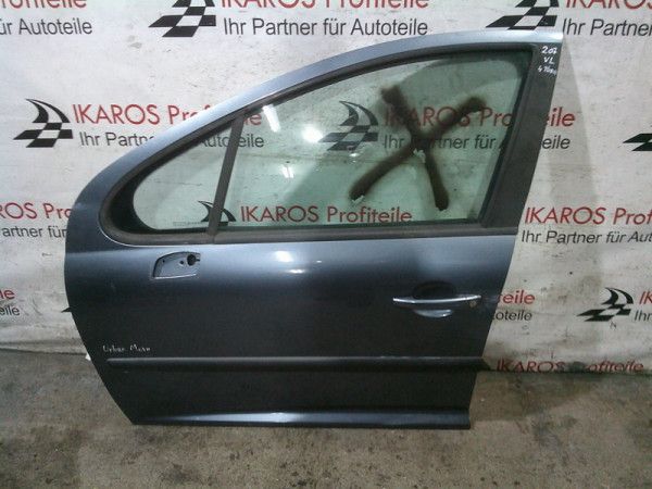 Peugeot 207 Fahrertüre vorne Links tür Fahrerseite Türe 4 türer 
