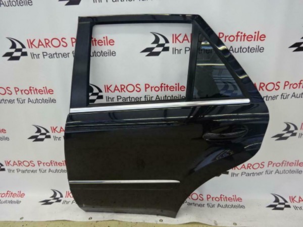 Mercedes ML 164 Türe hinten links Schwarz Tür komplett