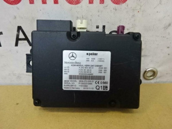 Mercedes W212 W218 Communication module A2429004801 Steuergerät