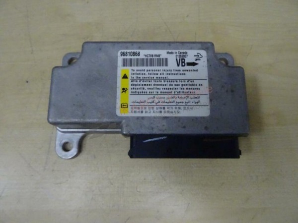Chevrolet Captiva C100 Airbagsteuergerät 96810868 Steuergerät