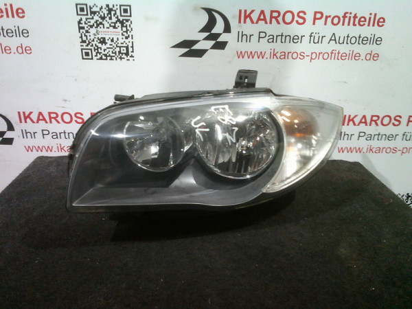 BMW 1er E87 Scheinwerfer vorne links 724964901 Fahrerseite
