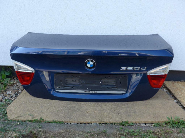 BMW 3er E90 Limousine Heckklappe Kofferraumdeckel blau - GH