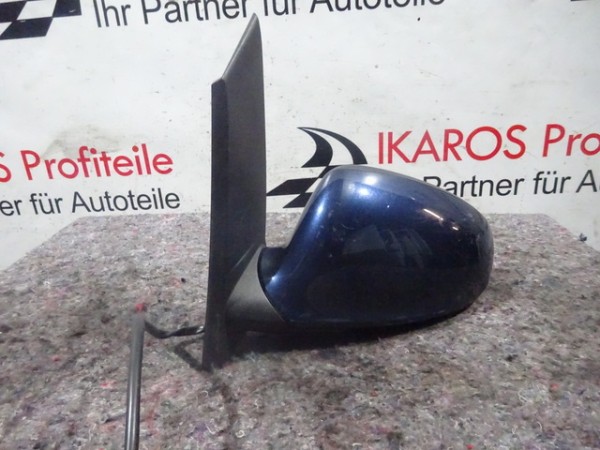opel astra j außenspiegel spiegel fahrerseite links elektr. blau