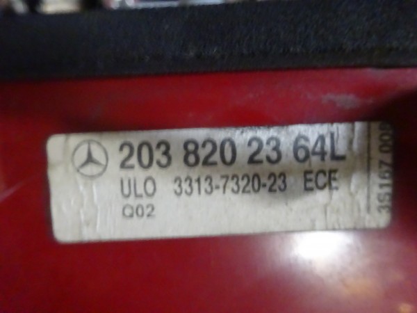 Mercedes C-Kl. W203 Kombi Facelift Rückleuchte links 2038202364