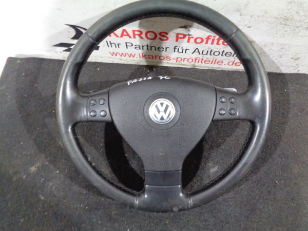 VW Passat 3C B6 Lenkrad Lederlenkrad Multifunktionslenkrad