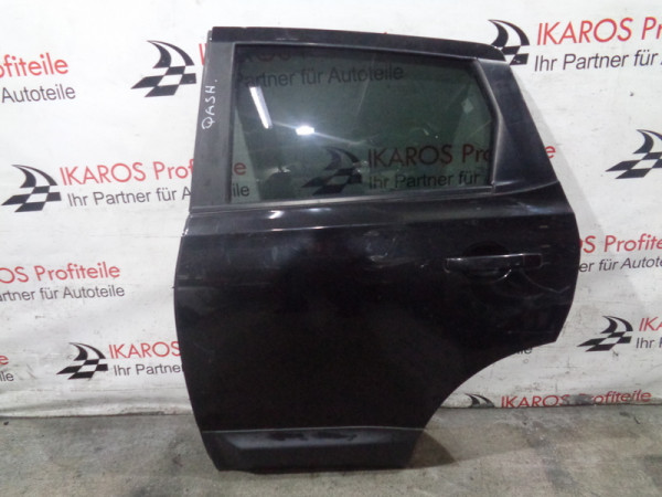 Nissan Qashqai J10 Türe Tür Fahrerseite hinten links black 4