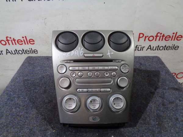 Mazda 6 Autoradio Radio CD-Player Klimabedienteil Bedienteil