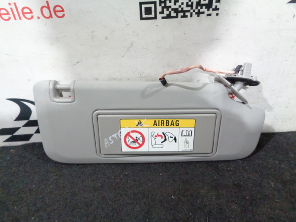 Opel Astra K Sonnenblende vorne rechts Beifahrerseite