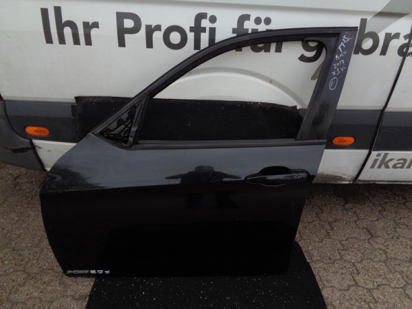 BMW X1 E84 Fahrertüre vorne Links tür Fahrerseite Schwarz Türe 