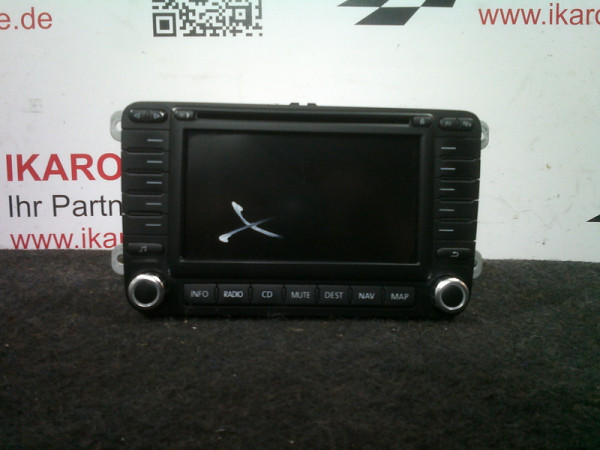 VW Touran Navigation Display Bildschirm 1K0035198B