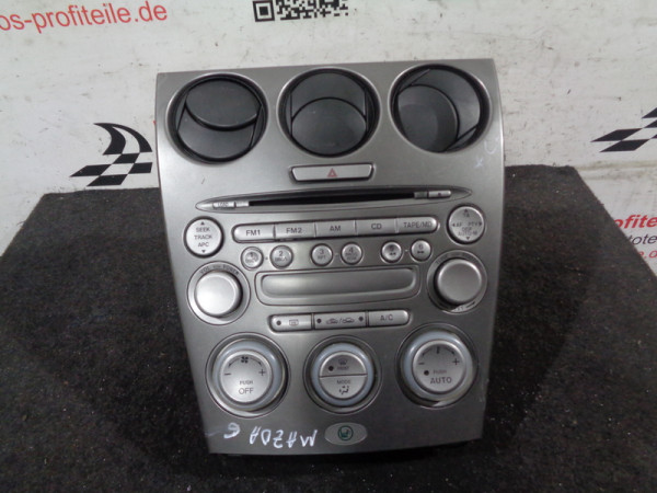 Mazda 6 Radio Klimabedienteil Bedienteil Mittelkonsole 6 Fach