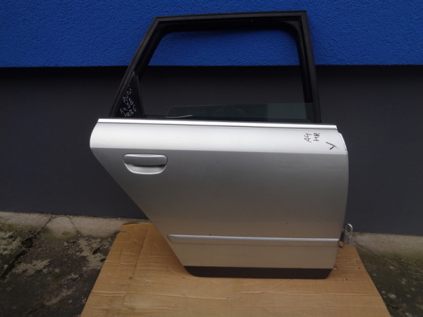 Audi A4 8E B6 Kombi Türe hinten rechts Tür Silber - GH