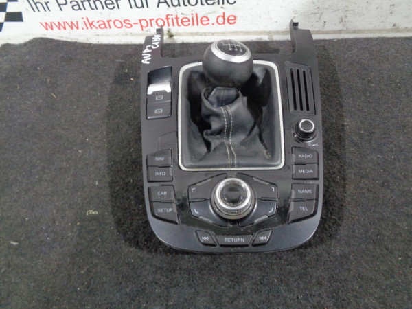 Audi A4 8K A5 8T Cabrio Mittelkonsole Schaltkulisse Schalthebel Schaltknauf Bedienteil 8T0919609F MMI