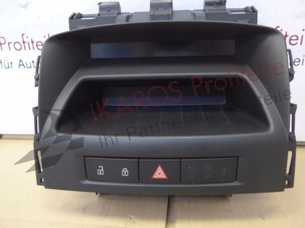 Opel Astra J Radio Bildschirm Display 13338335