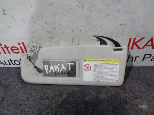 VW Passat 3C Sonnenblende Blende Fahrerseite links