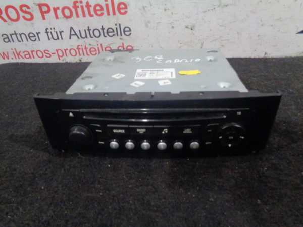 Peugeot 308 Cabrio Radio CD Player Autoradio 98016077XN00