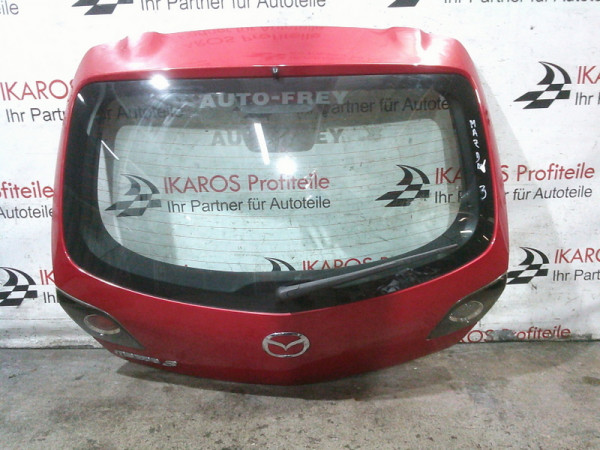 Mazda 3 BK Heckklappe Heckkdeckel Kofferraumdeckel Rot